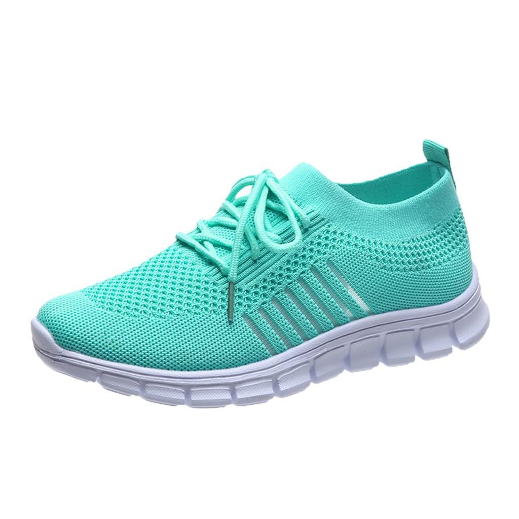 Damen Lässig Hineinschlüpfen Sneaker | Schnürverschluss
