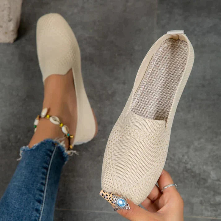 Damen Gestrickte Loafer | Reinschlüpfen