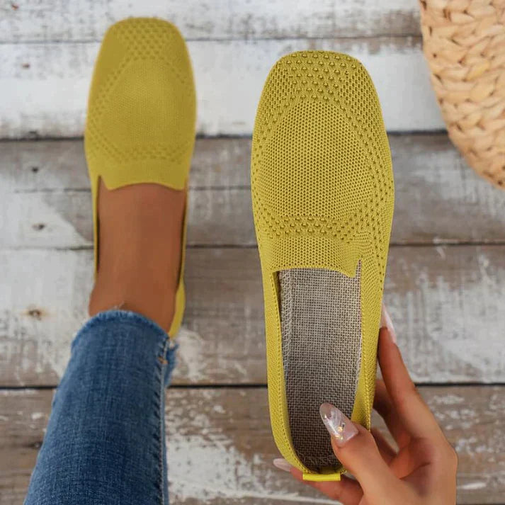Damen Gestrickte Loafer | Reinschlüpfen