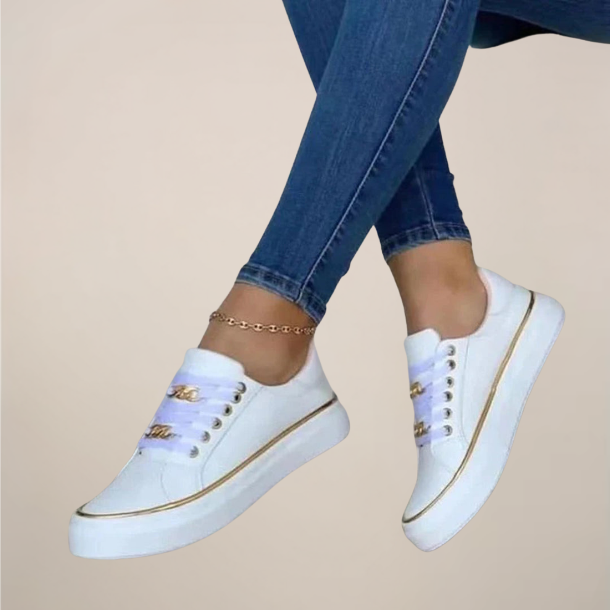 Damen Lässige Niedrigem Schaft Sneaker | Zum Schnüren