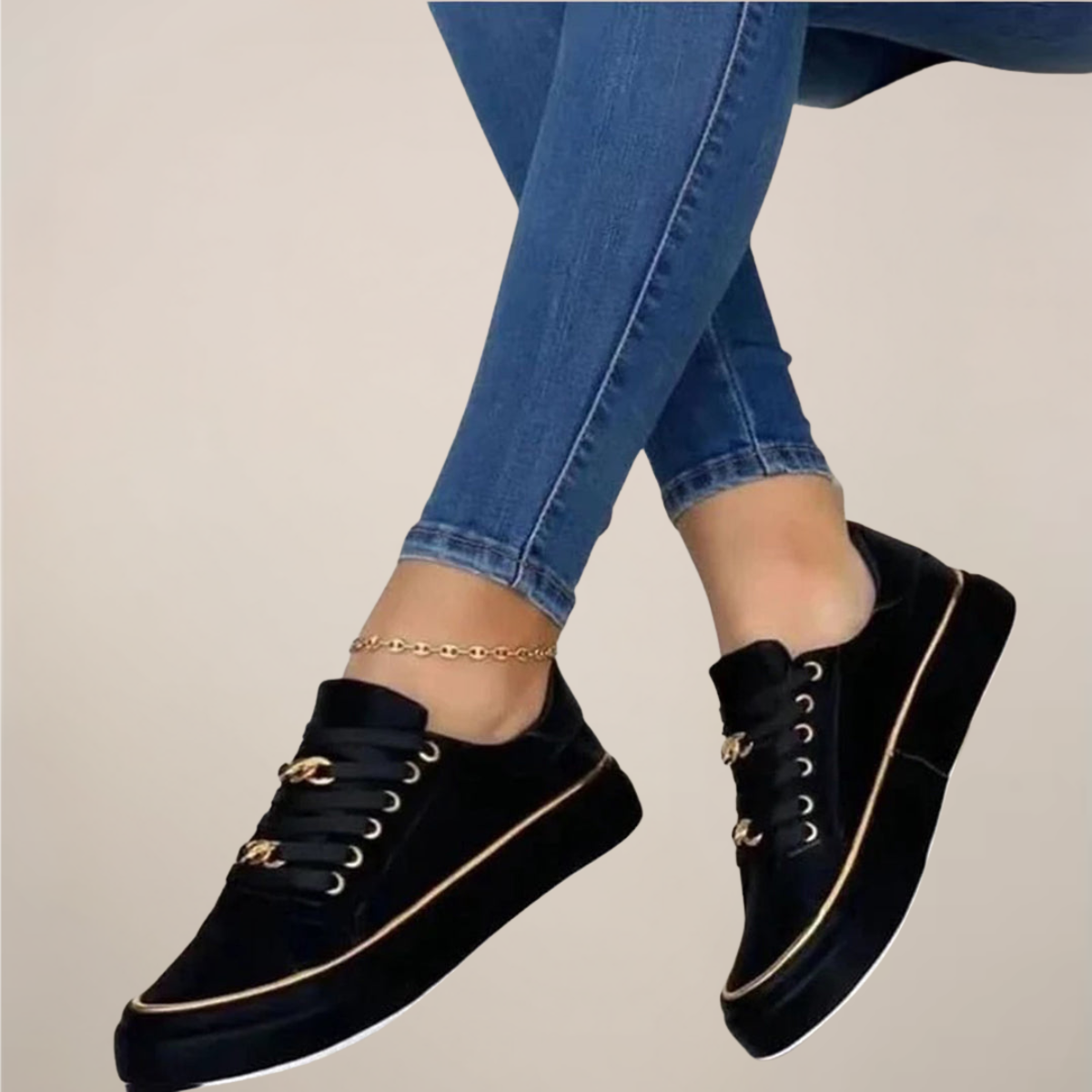 Damen Lässige Niedrigem Schaft Sneaker | Zum Schnüren