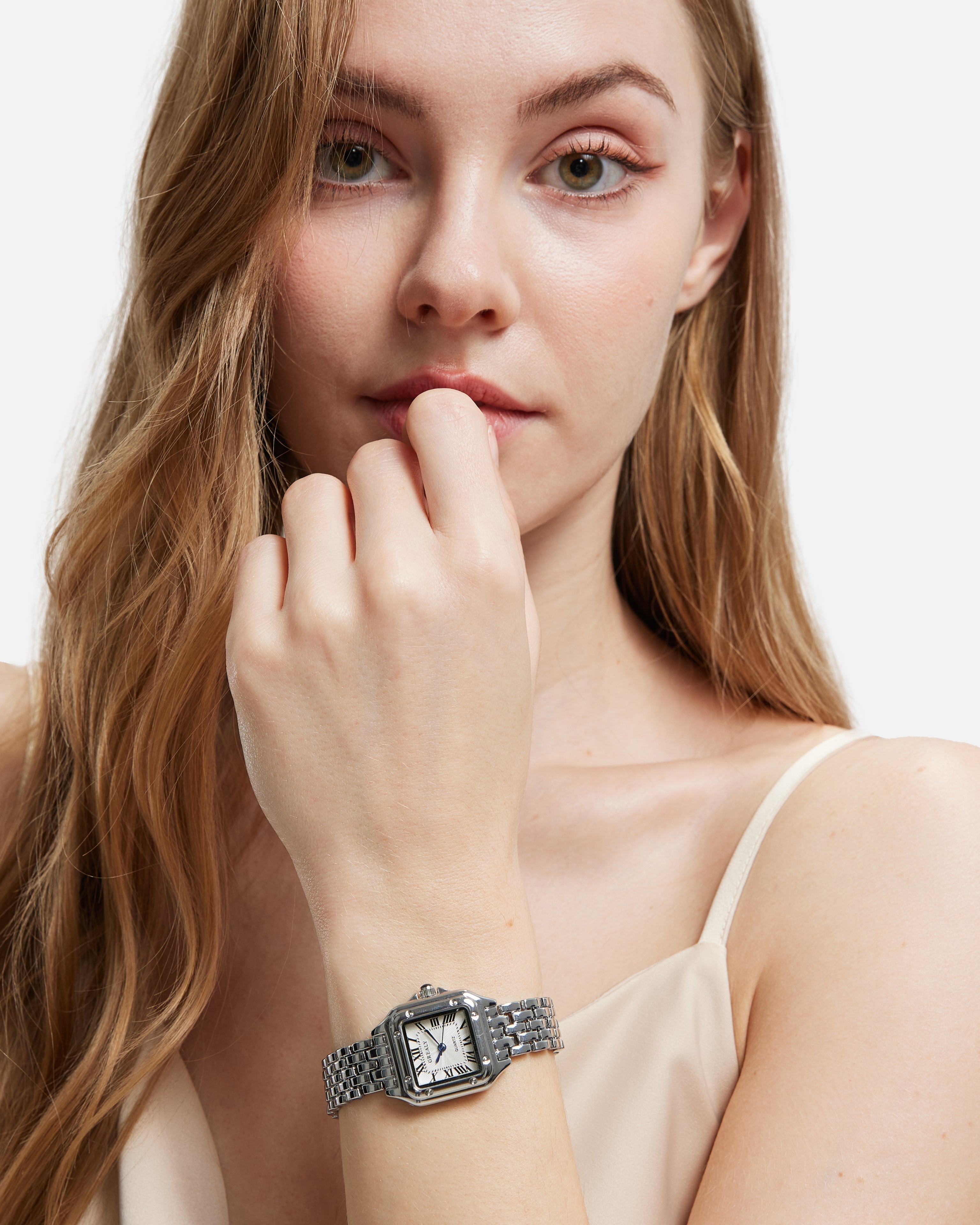 Damen Vintage Analoguhr | mit Römischen Ziffern