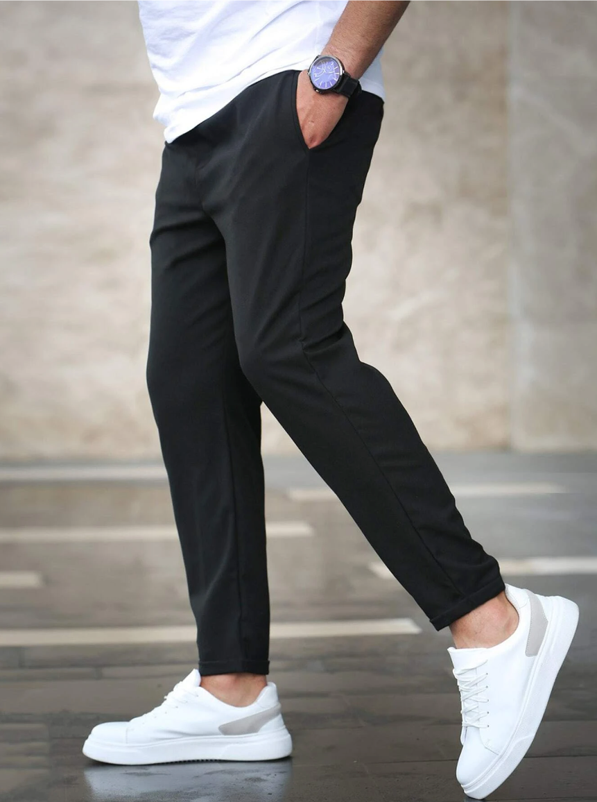 Herren Schlanke Passform Jogginghose | mit Kordelzug