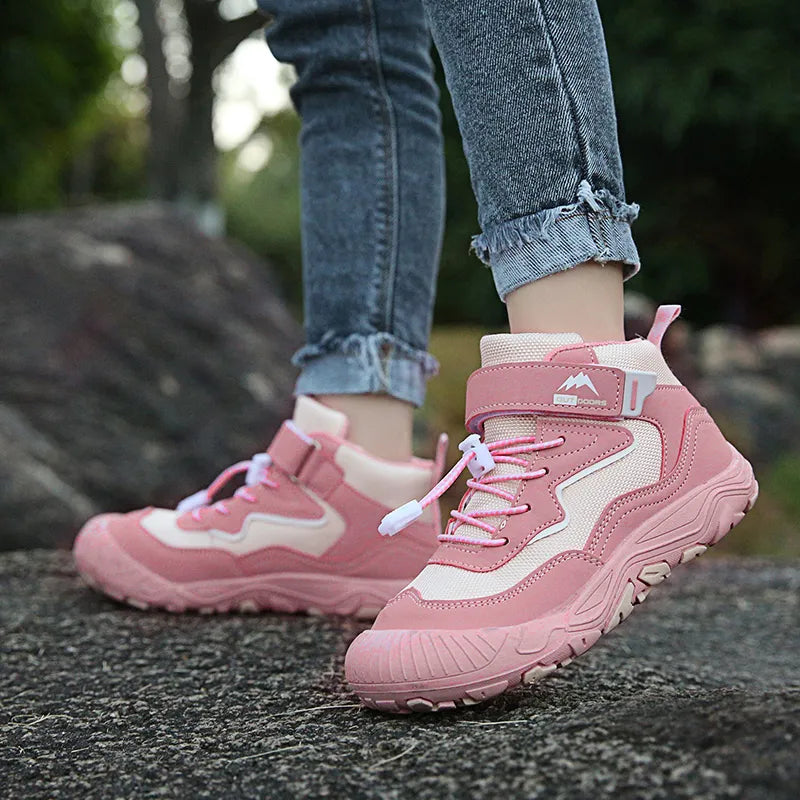 Kinder Wandern Trekking Schuhe | Klettverschluss