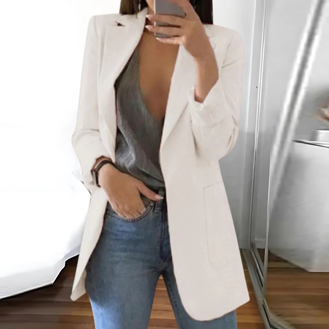 Damen Lässig Blazer | Lang