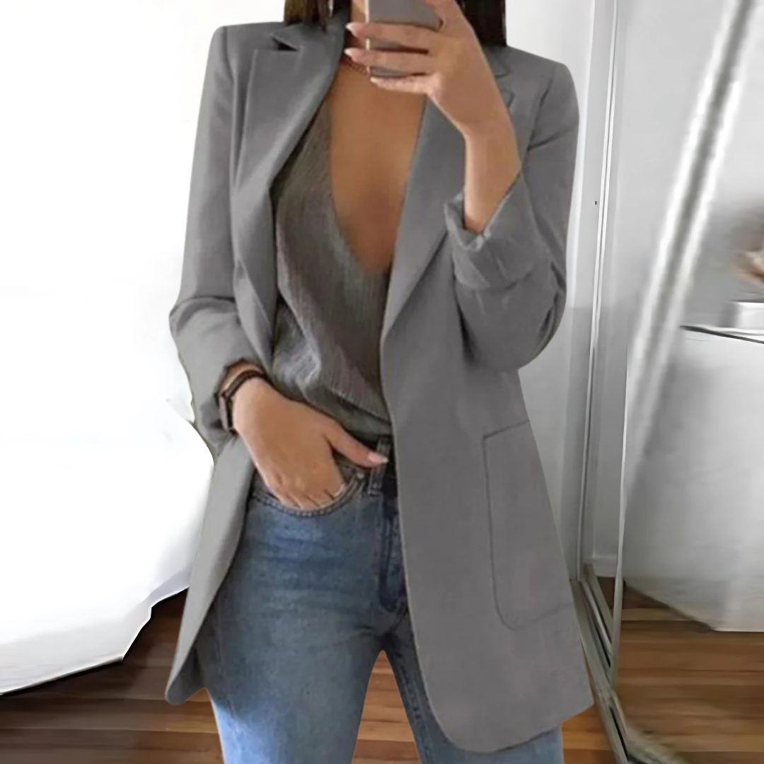 Damen Lässig Blazer | Lang