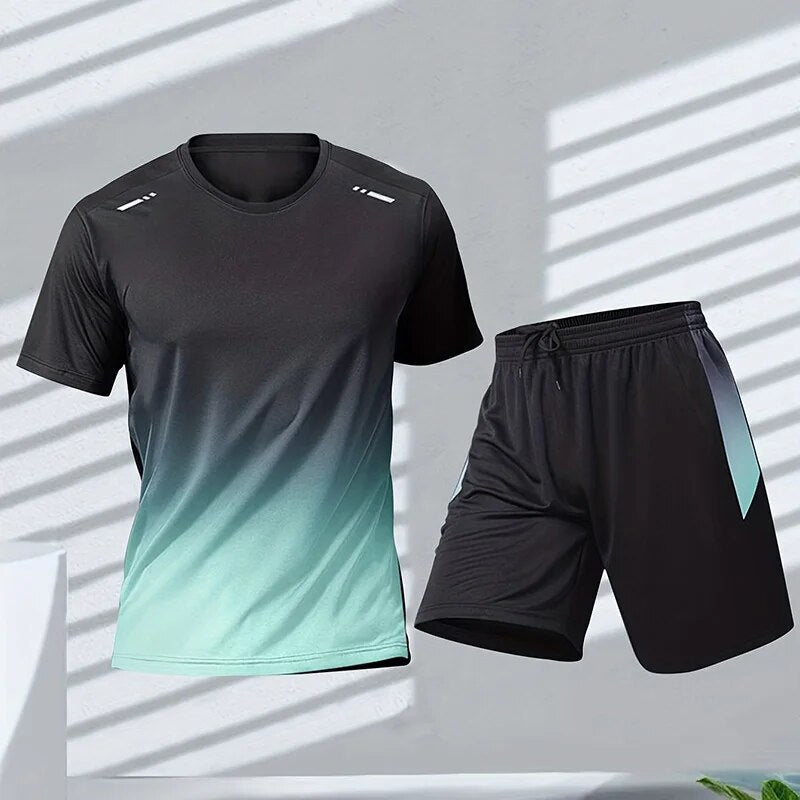Herren Zweiteilig Jogginganzug | Sportbekleidungs-Set