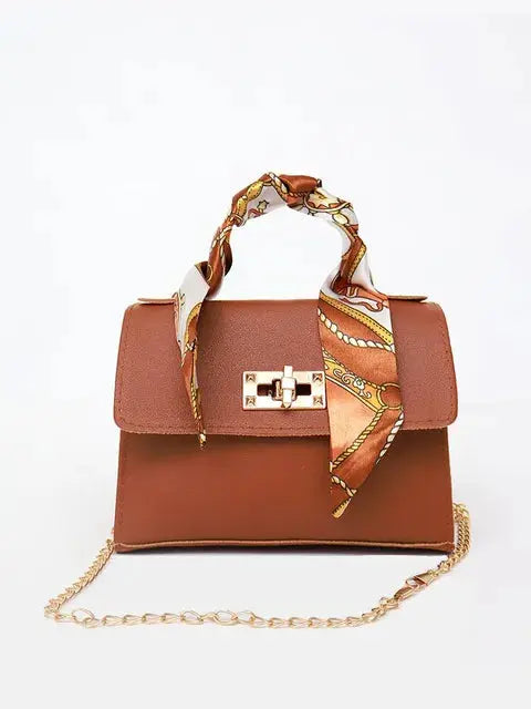 Damen Handtasche | mit Schal-Detail