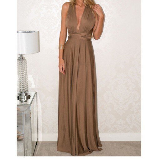Damen Infinity Maxikleid | Hochzeitsgast Kleid