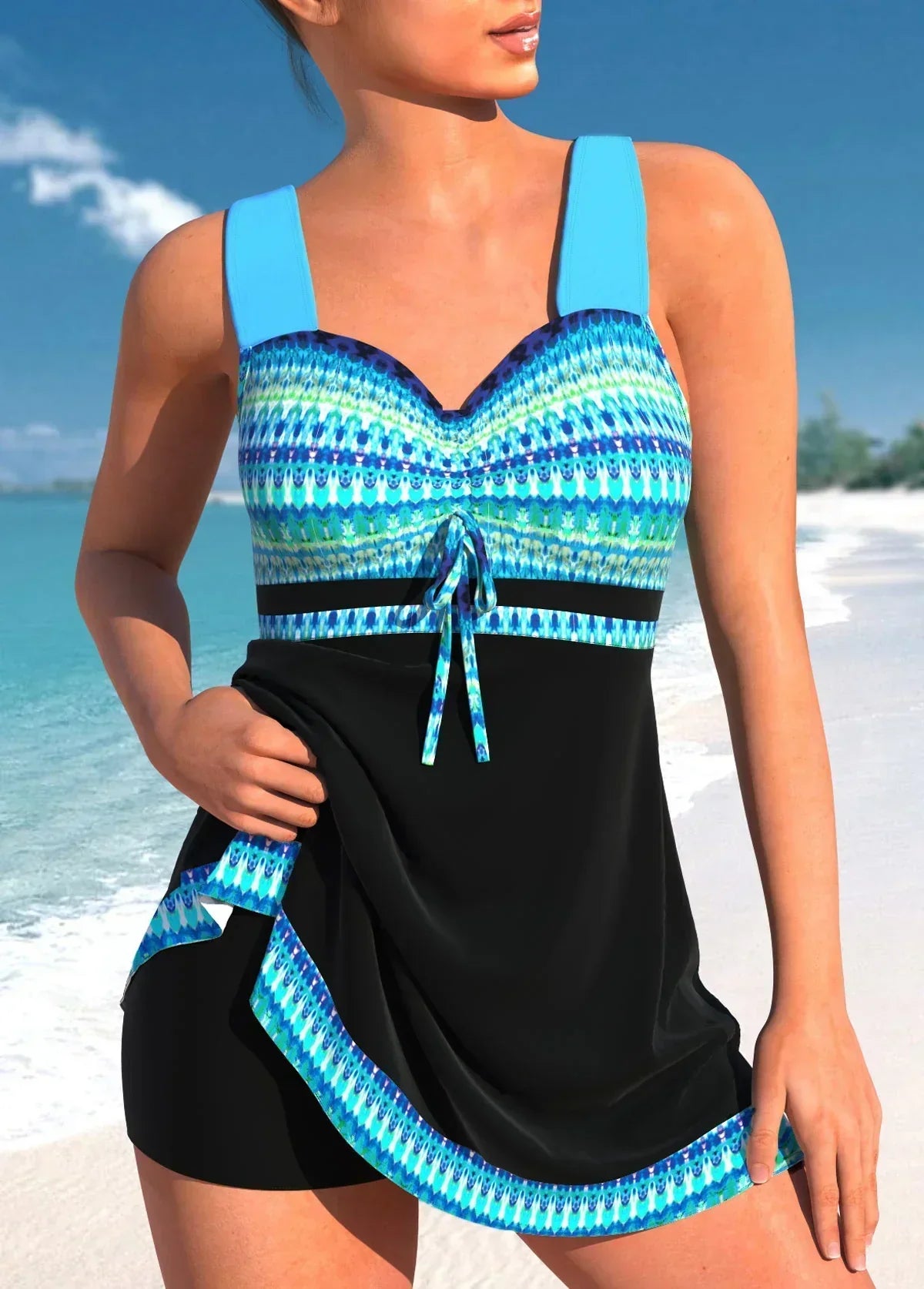 Damen Sommer Bademode Tankini | Einteiler