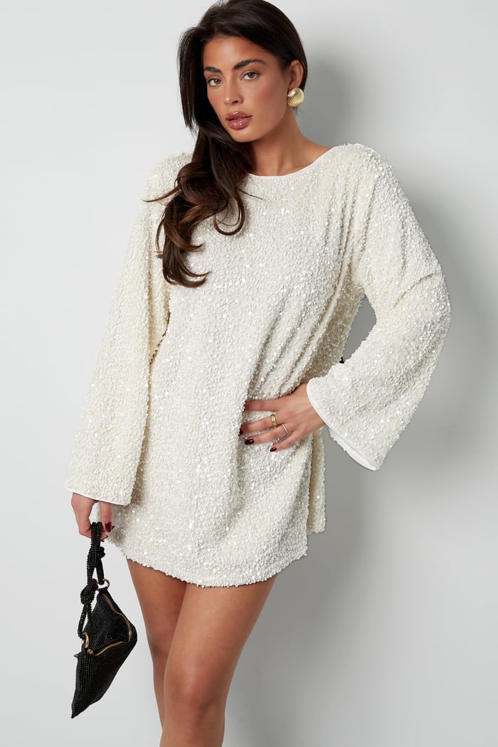 Damen Langarm Hochzeitsgast Kleid mit Schleifendetails | Mini