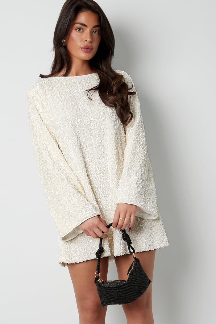 Damen Langarm Hochzeitsgast Kleid mit Schleifendetails | Mini