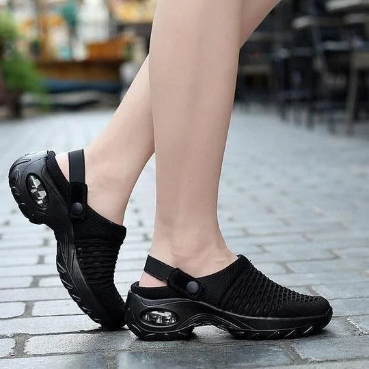Damen Plateau Sandalen Zum Hineinschlüpfen | Gehen