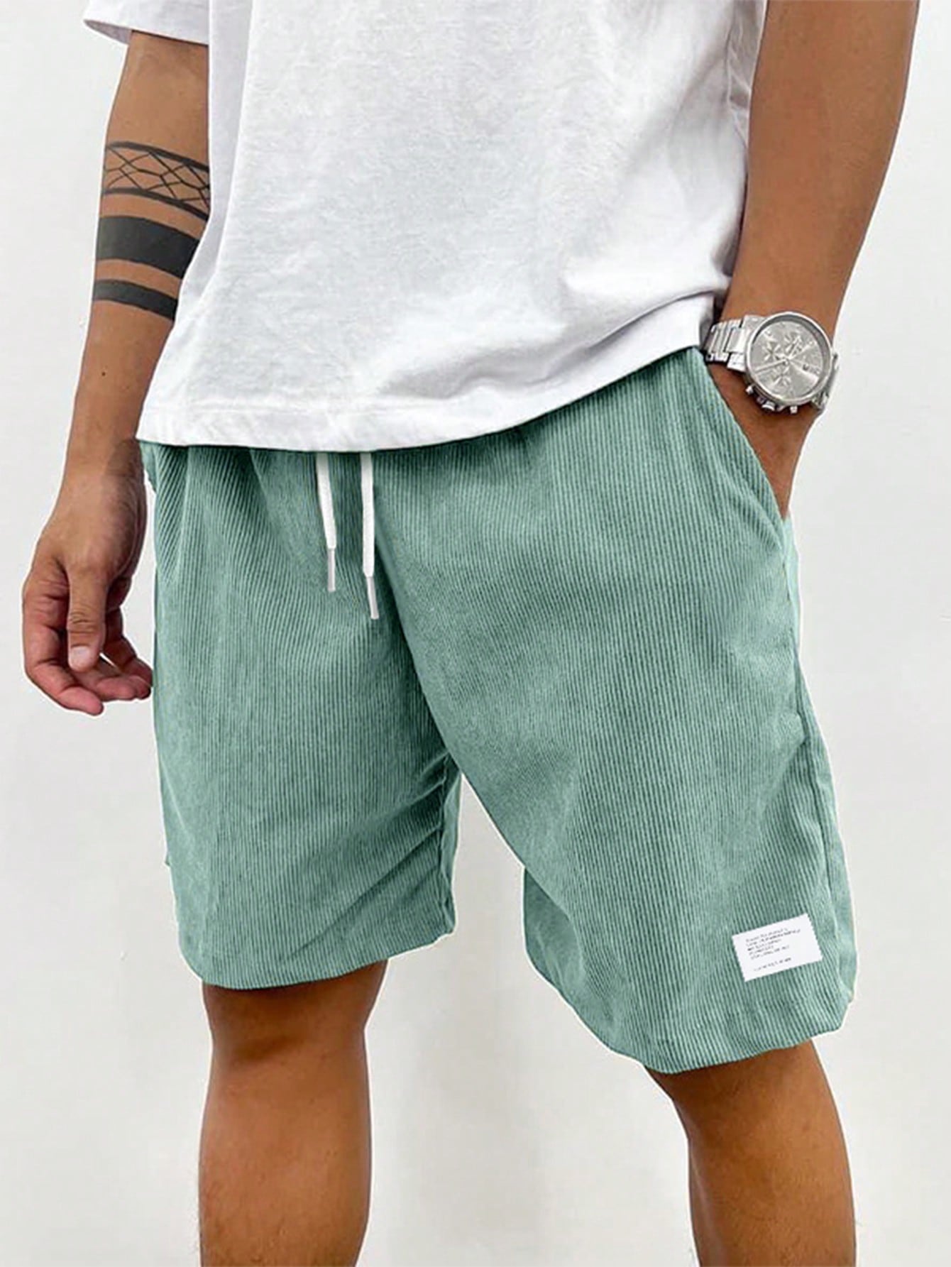 Herren Lässige Strandshorts | Mit Kordelzug