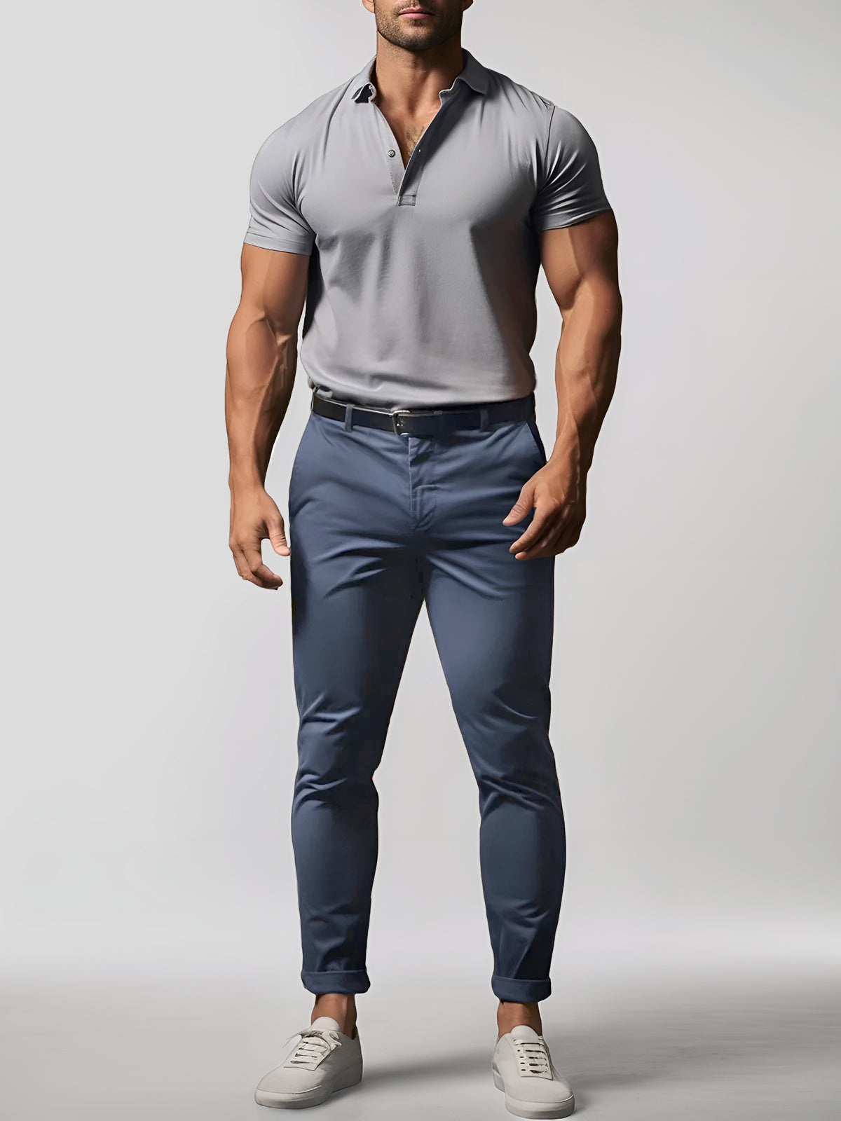 Herren Chino Hose | Lang