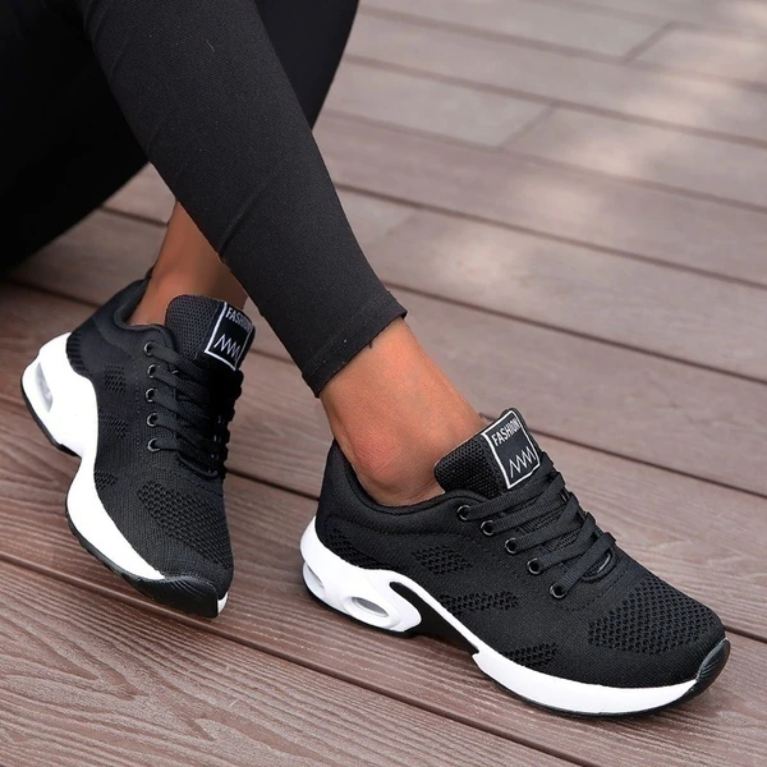Damen Lässige Lauf Sneaker | Schnürverschluss