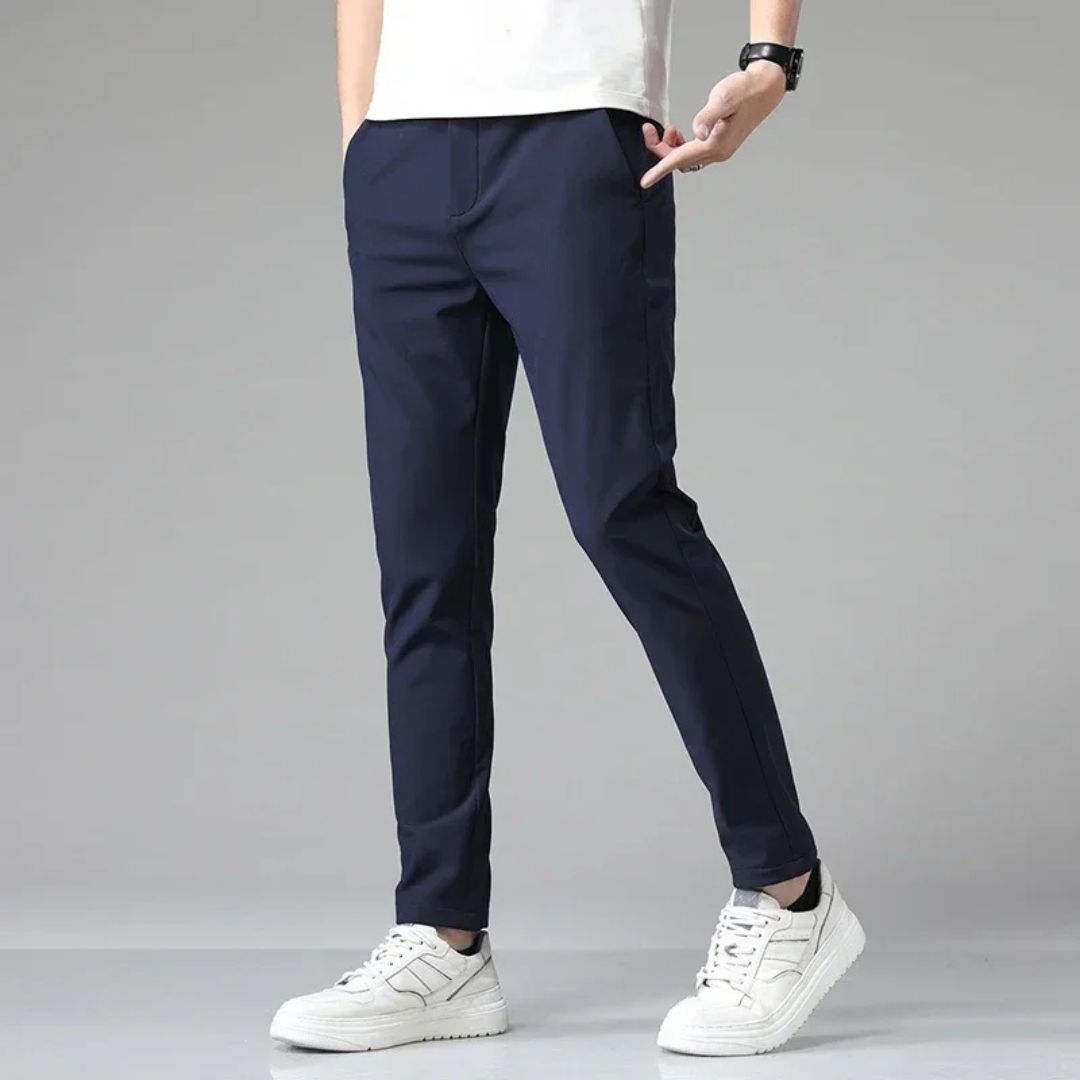 Herren Business Lässig Chino Hose | Schmale Passform