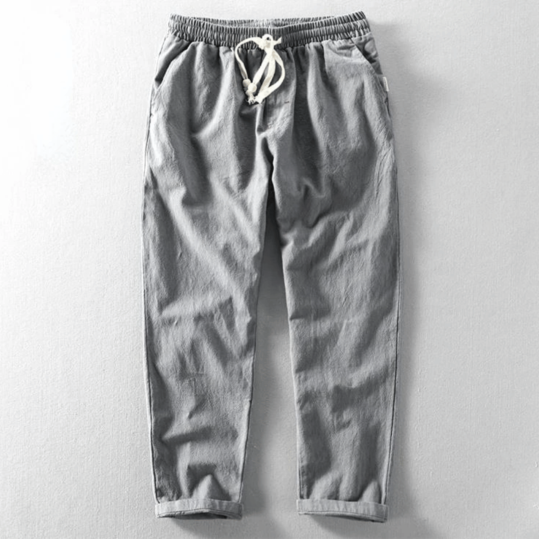 Herren Konische Passform Sommerhose | mit Kordelzug