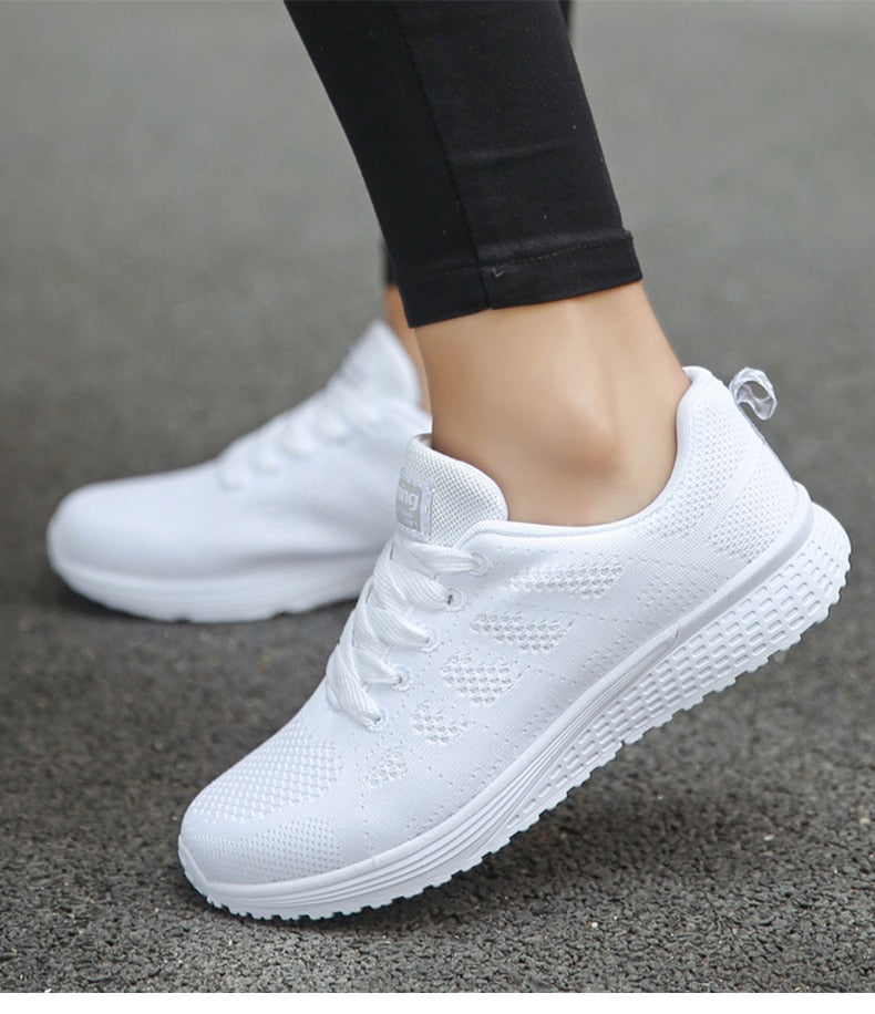 Damen Sportliche Lauf Sneaker | Schnürverschluss