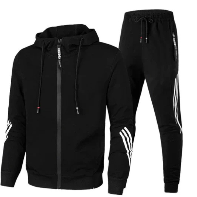 Herren Sportlich Jogginganzug | Zweiteiliges Set
