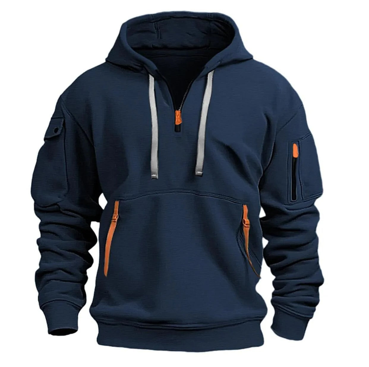 Herren Modern Hoodie | Zipper
