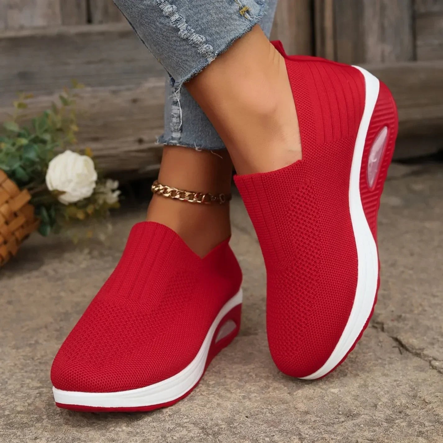 Damen Wander Schuh | Plateau
