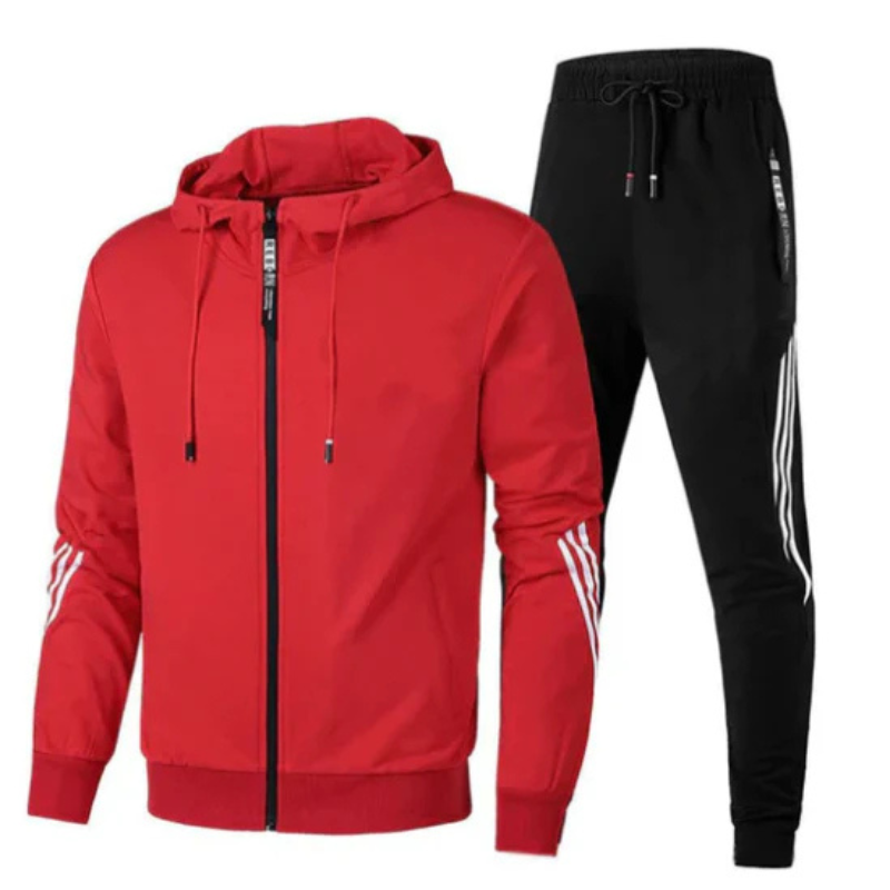 Herren Sportlich Jogginganzug | Zweiteiliges Set