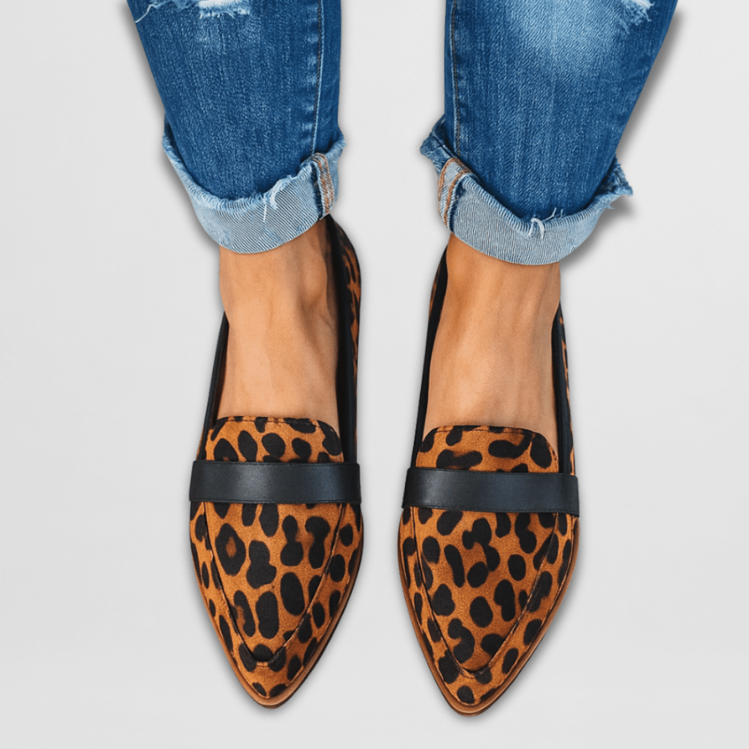 Damen Lässige Flache Loafers | Spitz Zulaufend