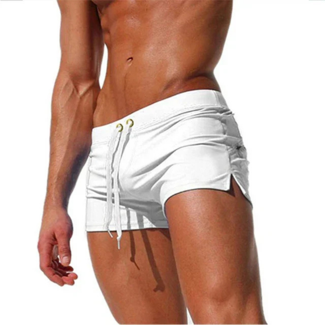 Herren Sommer Badeshorts | mit Kordelzug