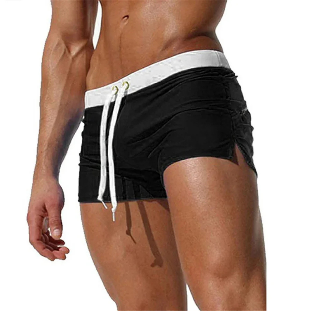 Herren Badeshorts mit Kordelzug | Kurz