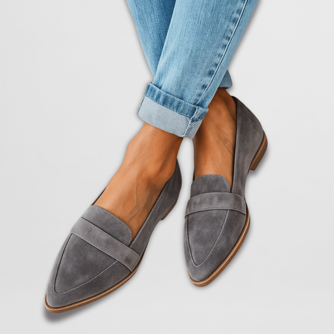 Damen Lässige Flache Loafers | Spitz Zulaufend
