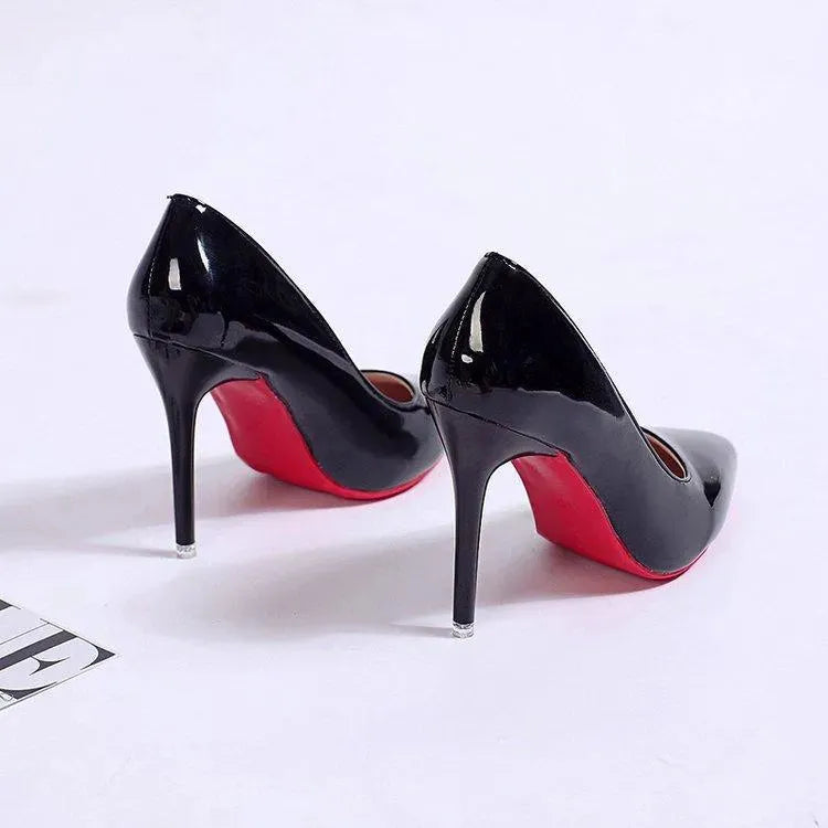 Damen Stiletto High Heels | Spitz Zulaufende Schuhspitze