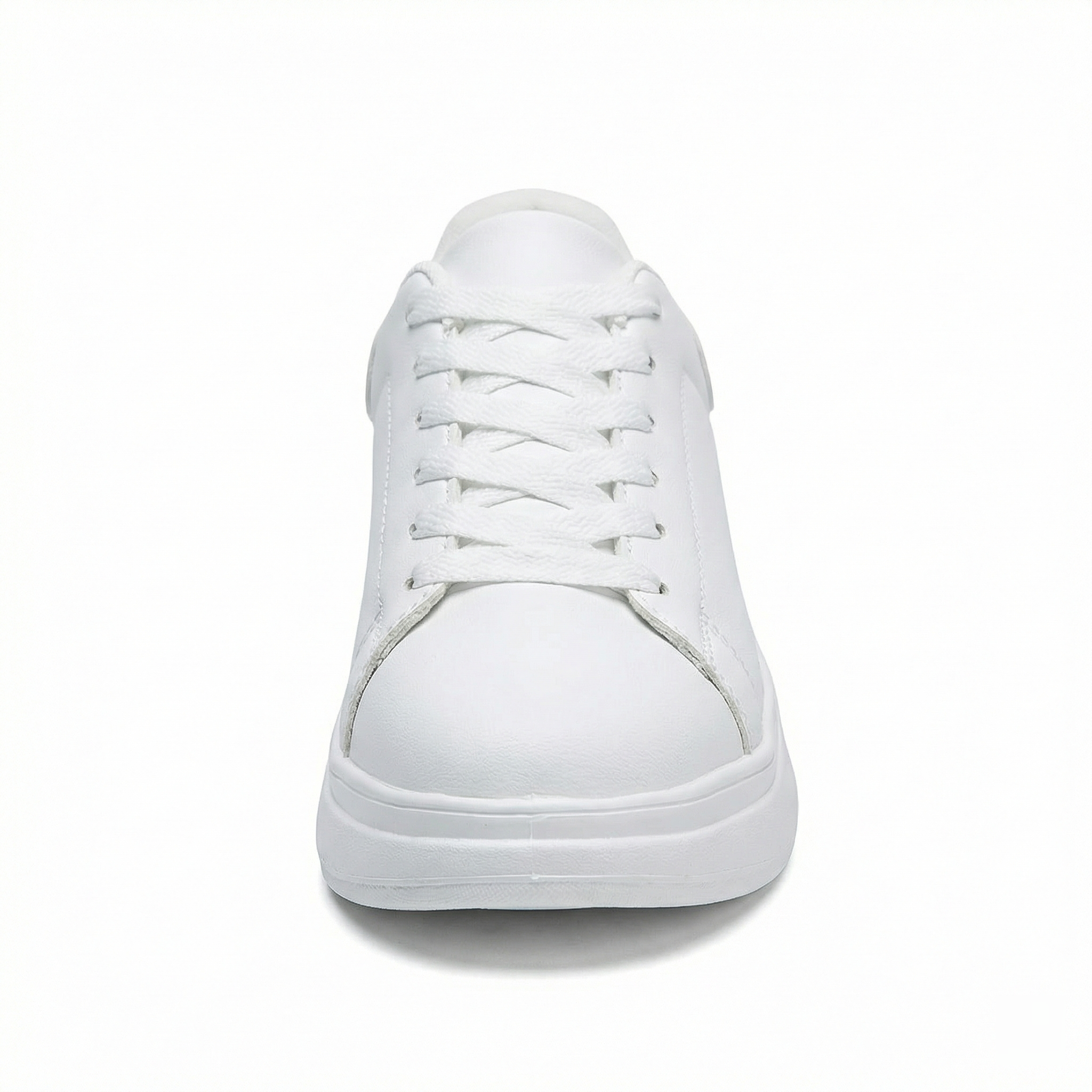 Damen Weiße Sneaker | Plateau