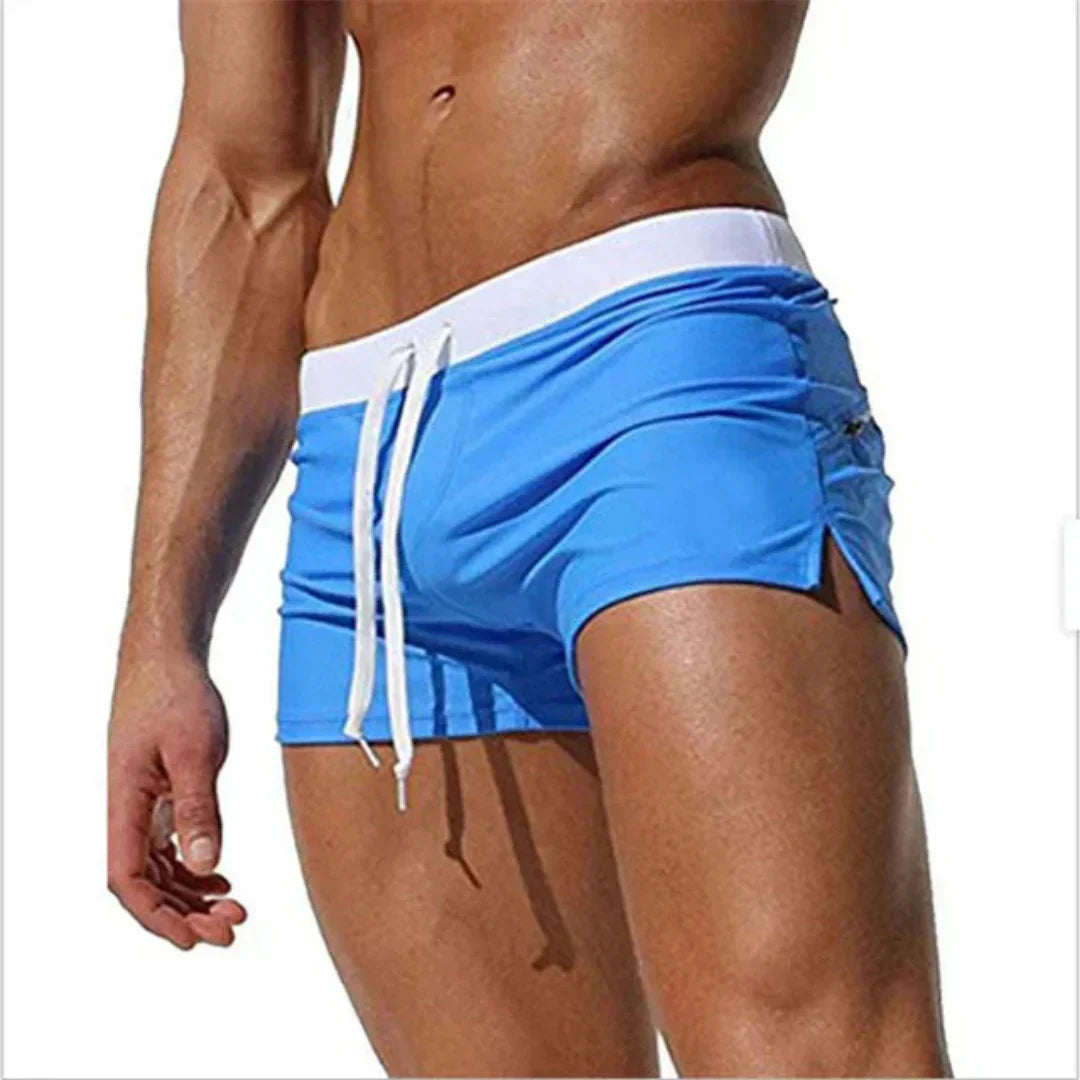 Herren Sommer Badeshorts | mit Kordelzug