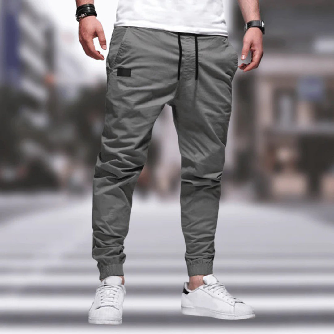 Herren Sommer Cargo Jogginghose | Konische Passform