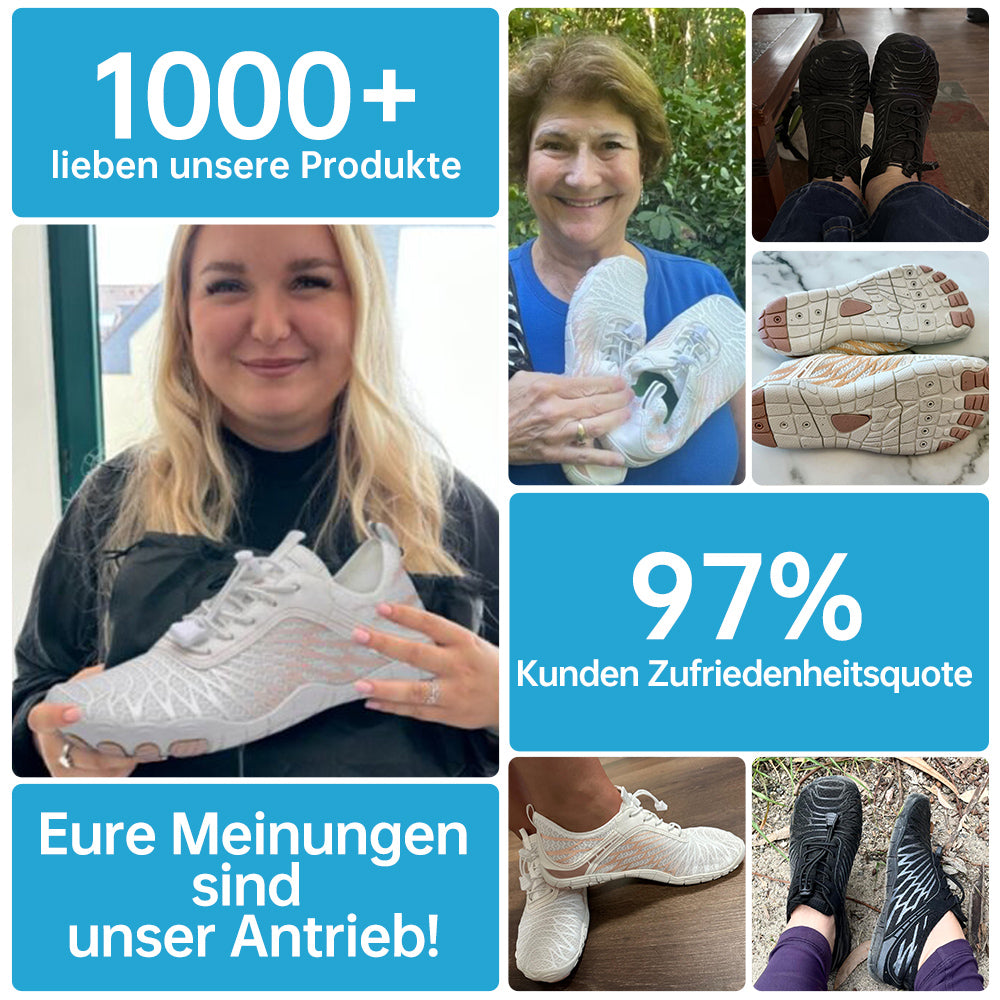Damen Barfuss Sneaker | Bequem