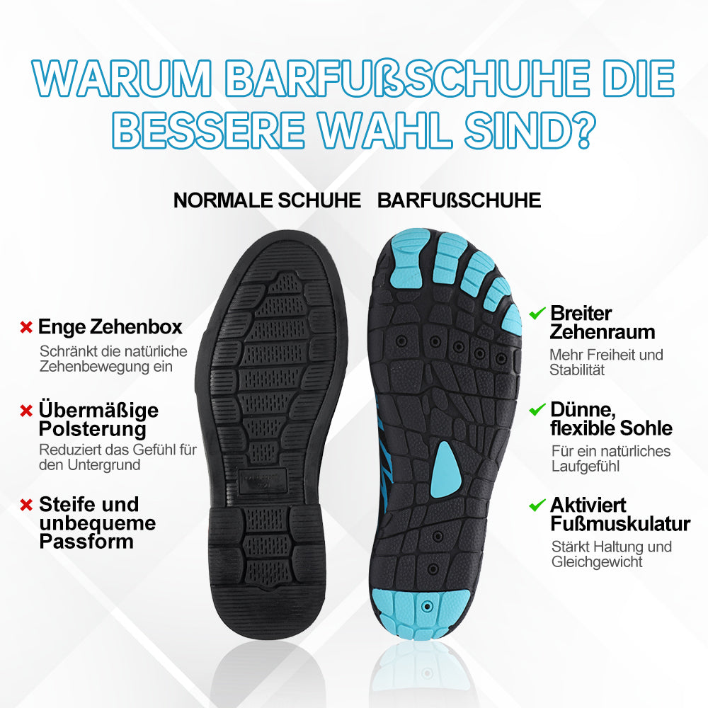 Damen Barfuss Sneaker | Bequem