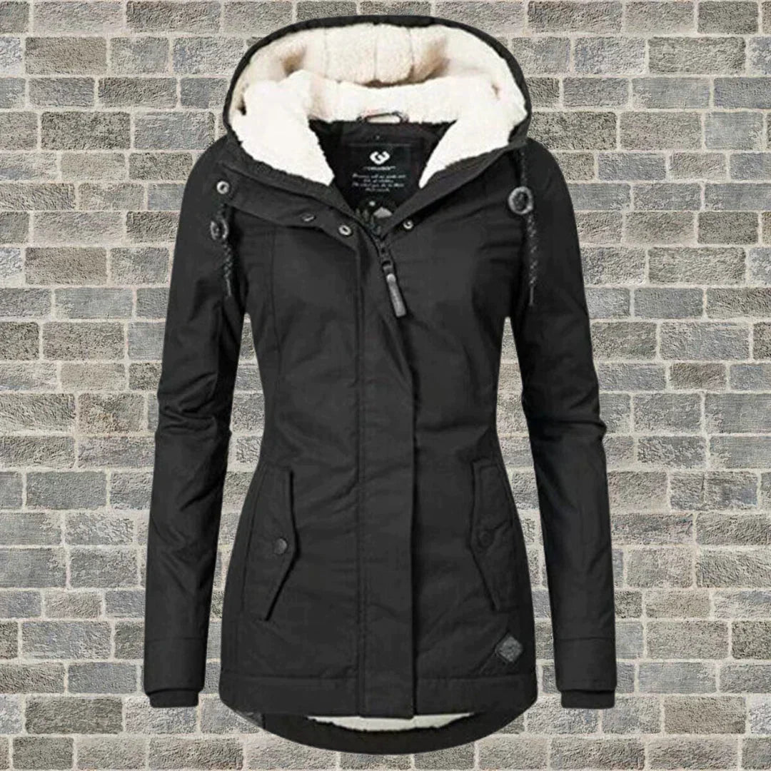 Damen Lange Winterjacke | Warm