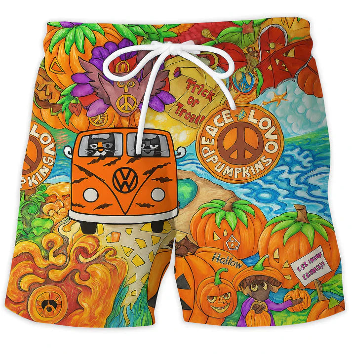 Herren Bedruckte Surf-Boardshorts | Sommer