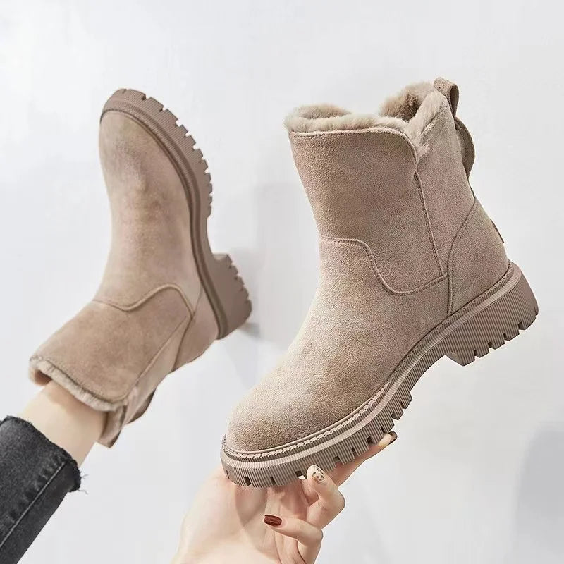 Damen Gefütterte Winterstiefel | Bequem