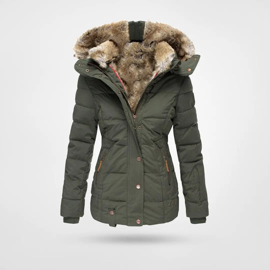Damen Modische Winterjacke |  Warme