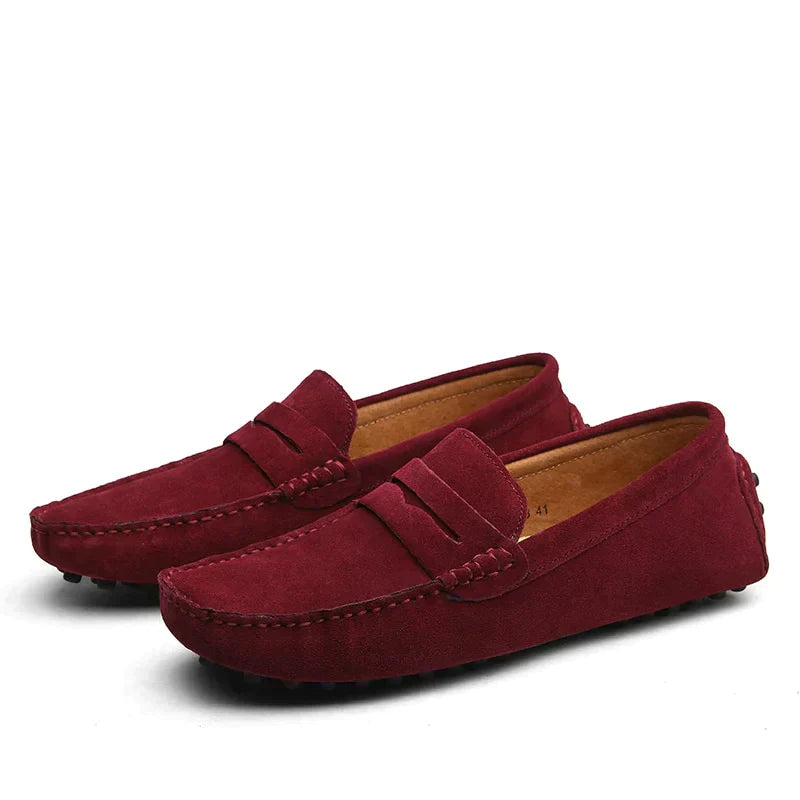 Herren Business Casual Flache Loafers | Lässig