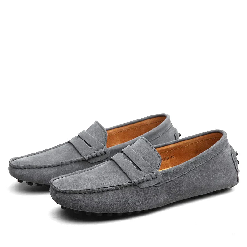 Herren Business Casual Flache Loafers | Lässig