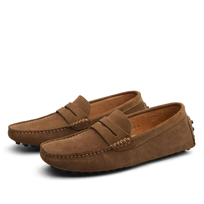 Herren Business Casual Flache Loafers | Lässig