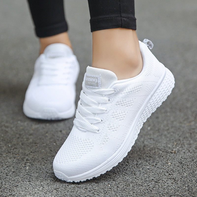 Damen Sportliche Lauf Sneaker | Schnürverschluss