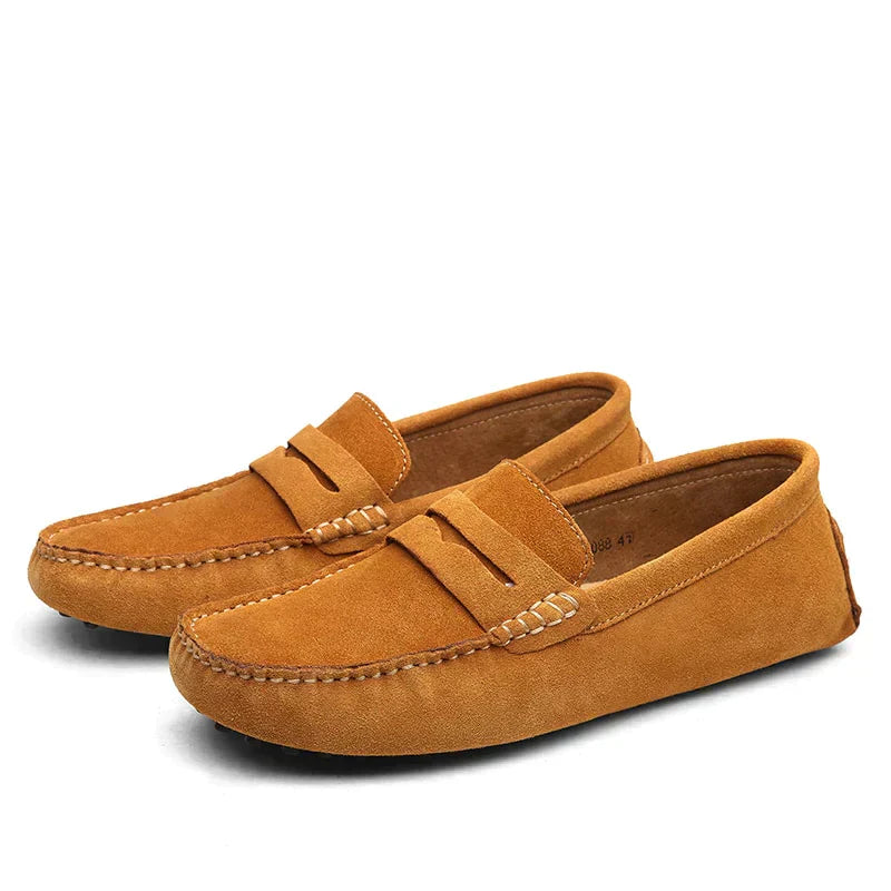 Herren Business Casual Flache Loafers | Lässig