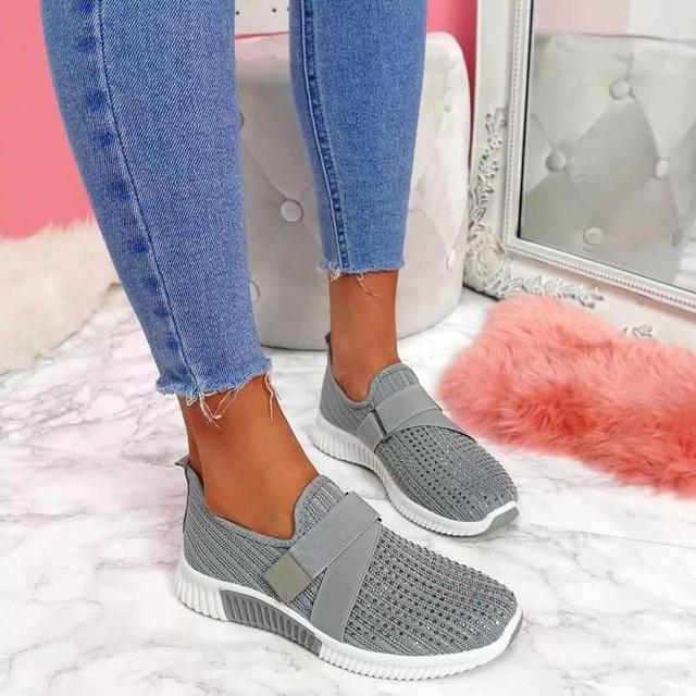 Damen Bequeme Schuhe | mit Klettverschluss
