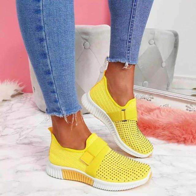Damen Bequeme Schuhe | mit Klettverschluss