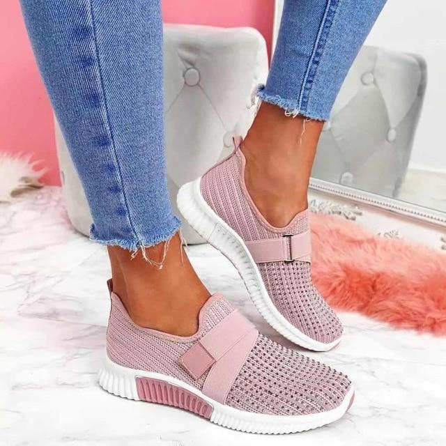 Damen Bequeme Schuhe | mit Klettverschluss
