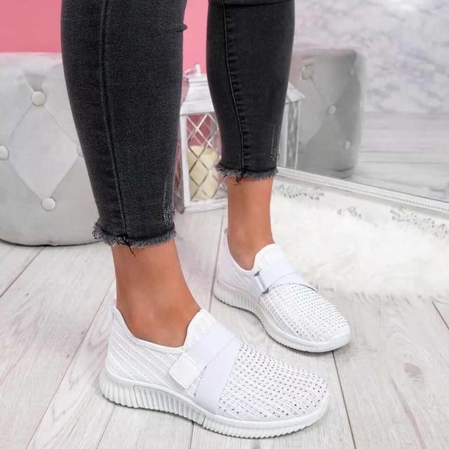 Damen Bequeme Schuhe | mit Klettverschluss